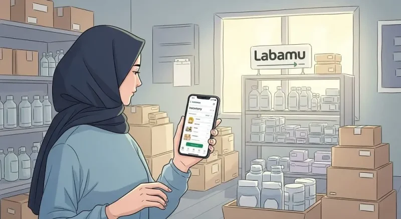 meningkatkan efisiensi stok dengan aplikasi untuk UMKM