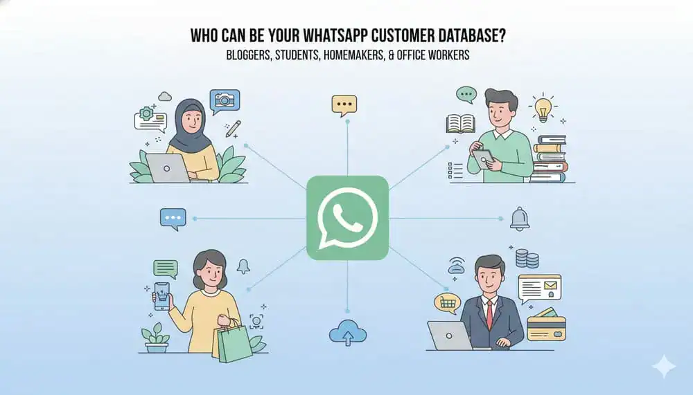 apa itu database pelanggan whatsapp