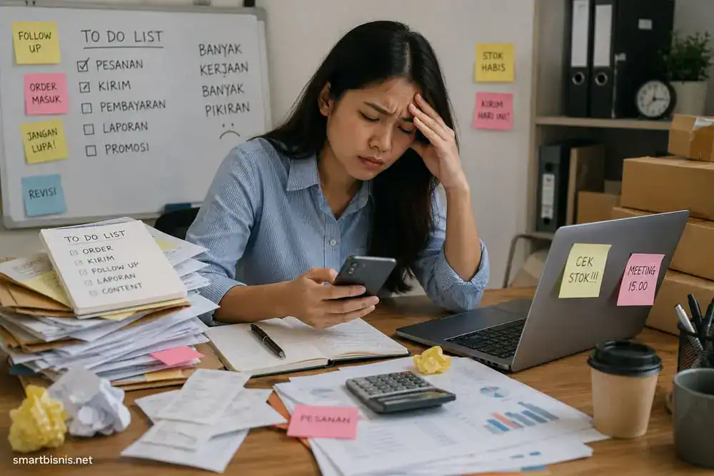 operasional bisnis yang berantakan itu melelahkan