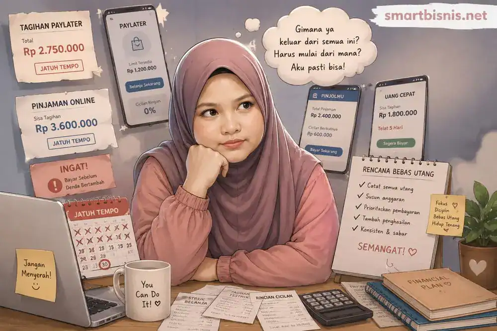 cara keluar dari jerat pinjol