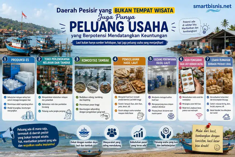 peluang usaha di daerah pesisir