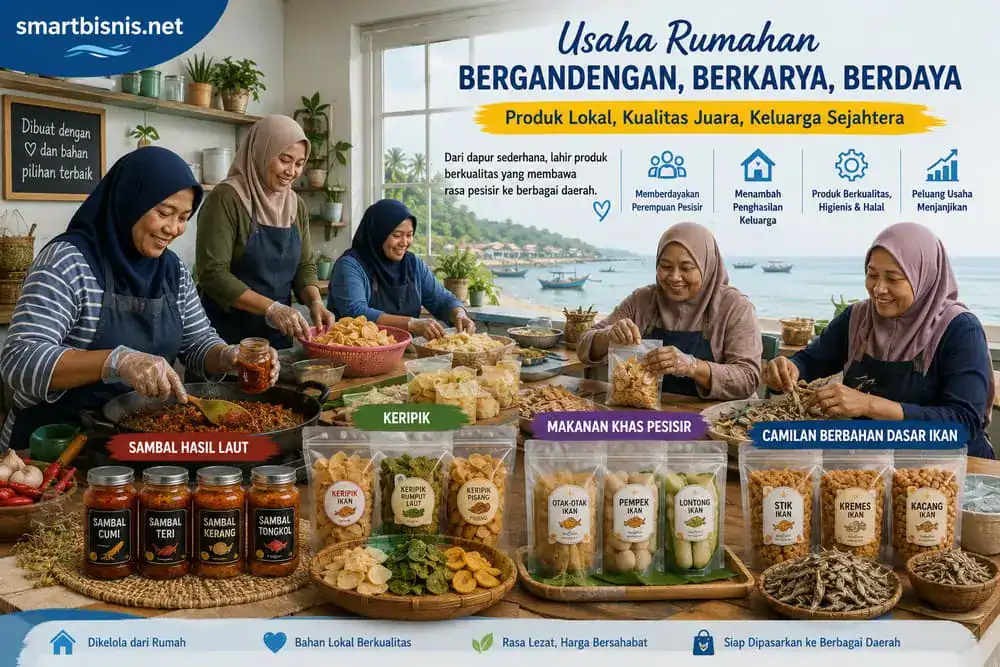usaha rumahan berbasis hasil laut